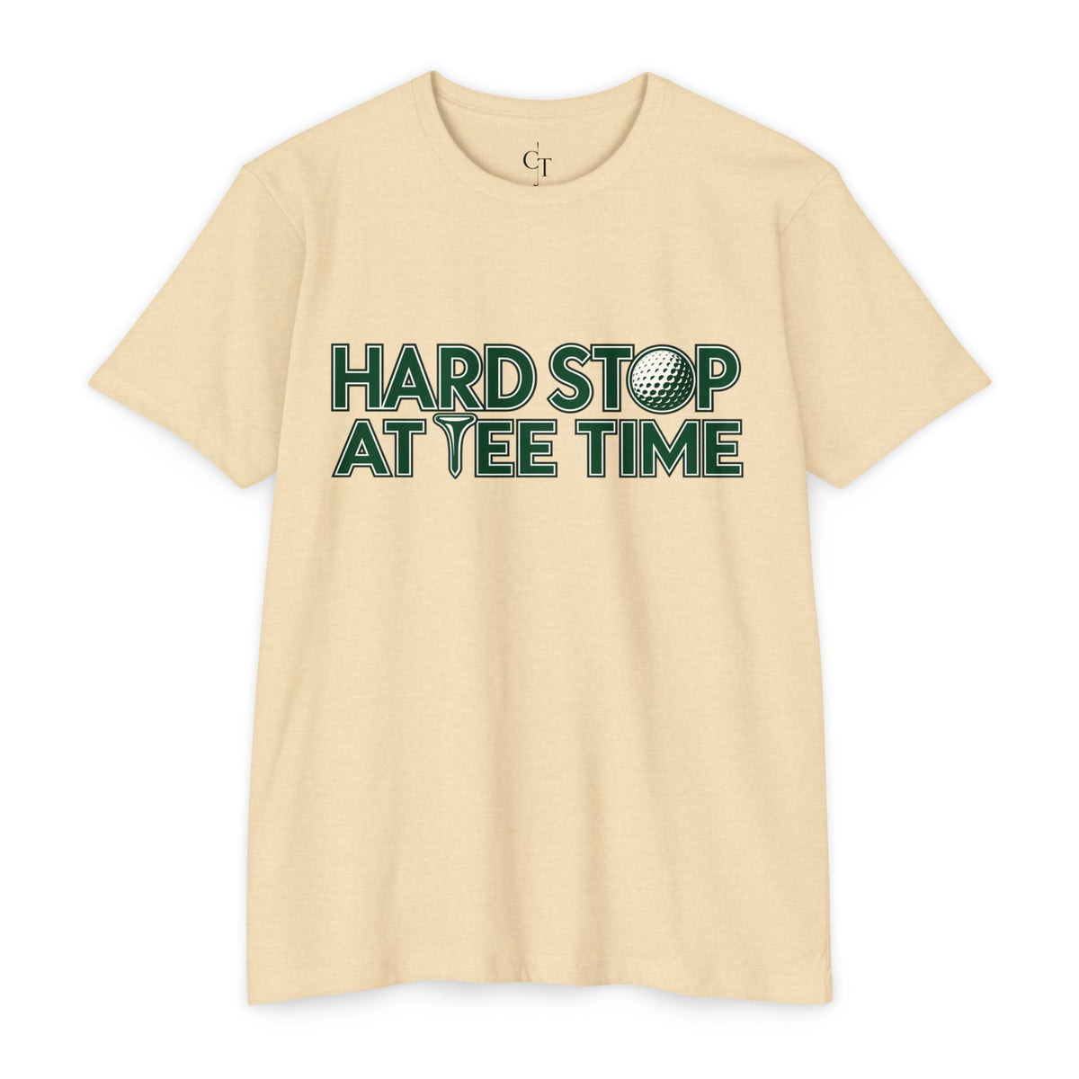Hard Stop at Tee Time Golf Tee