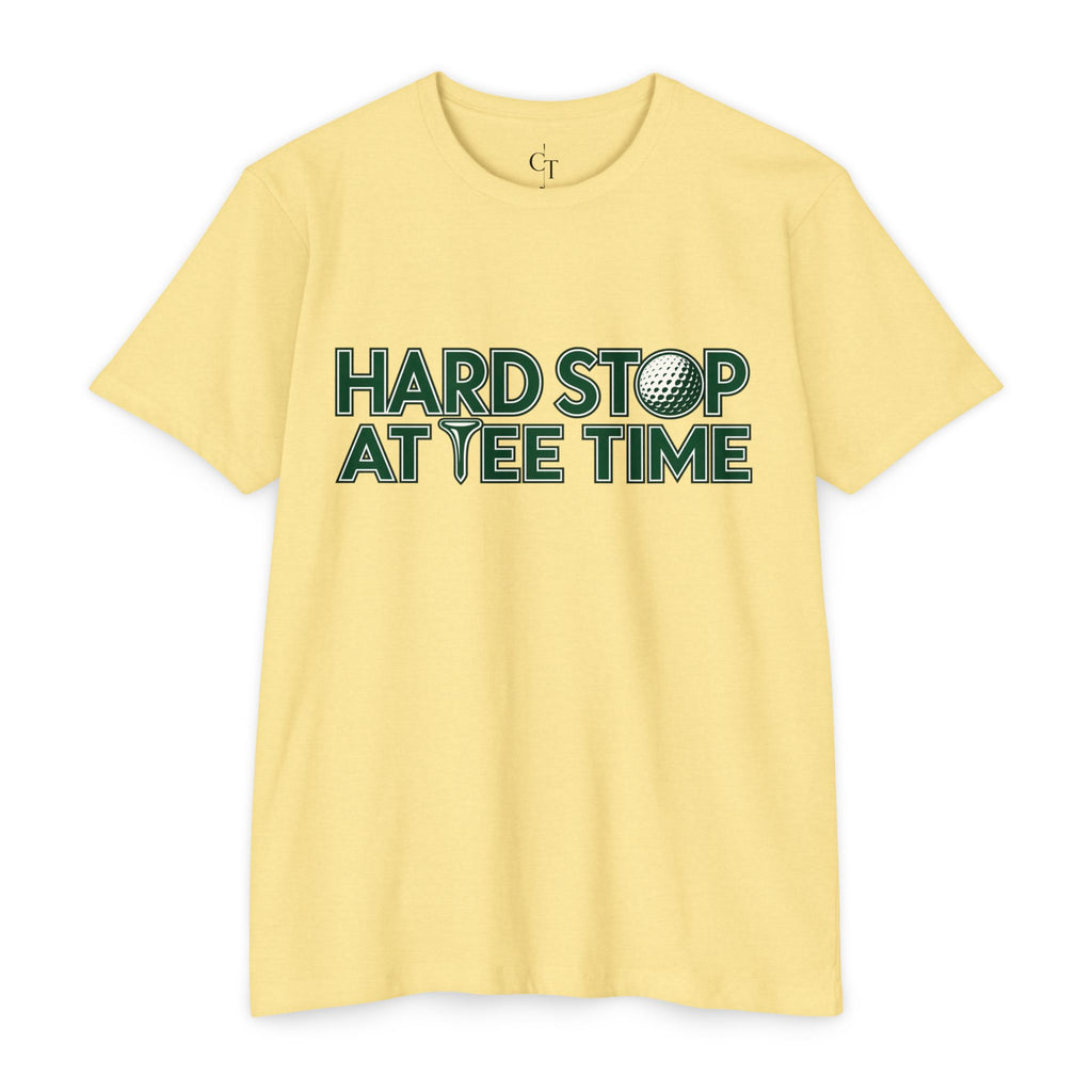 Hard Stop at Tee Time Golf Tee