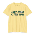 Hard Stop at Tee Time Golf Tee