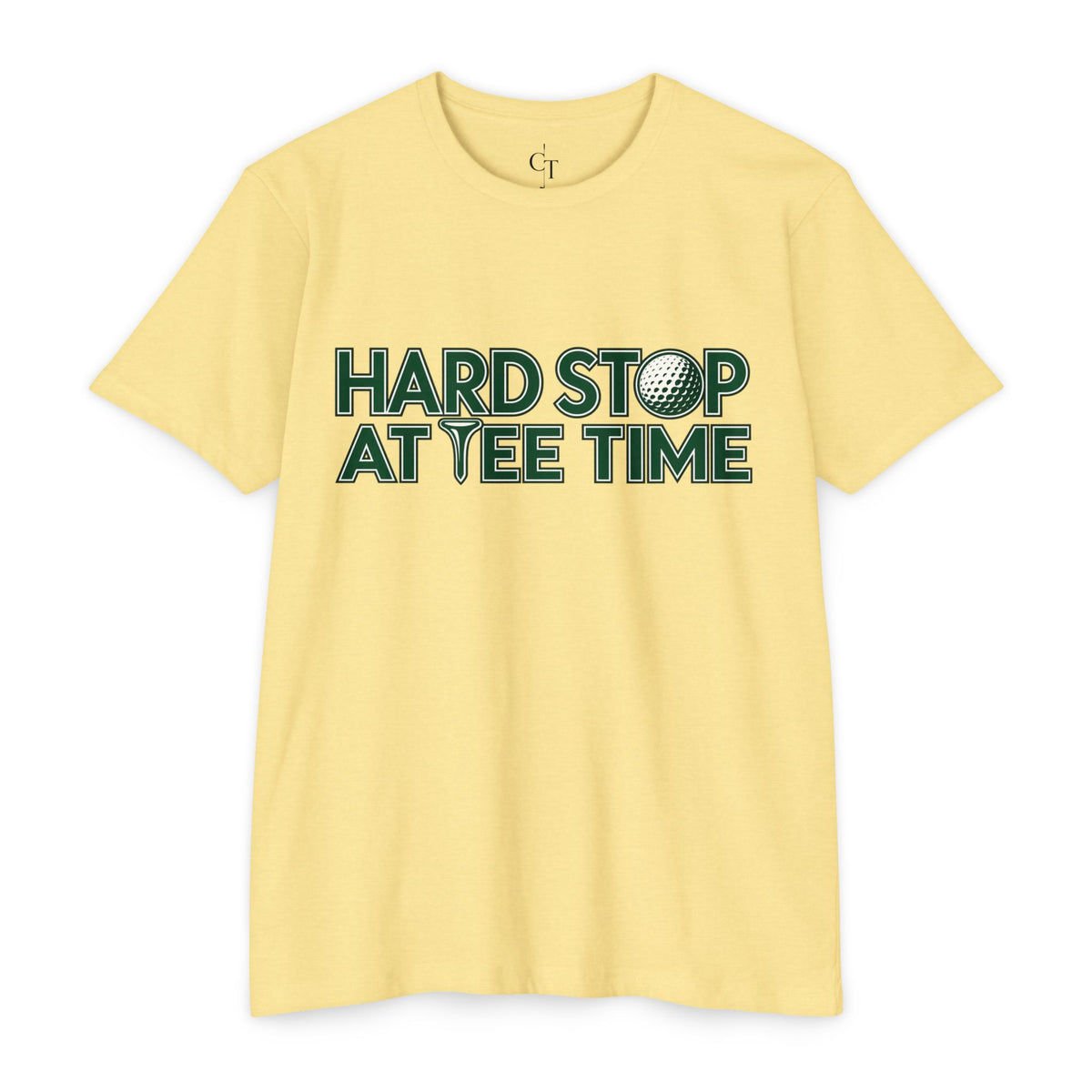 Hard Stop at Tee Time Golf Tee
