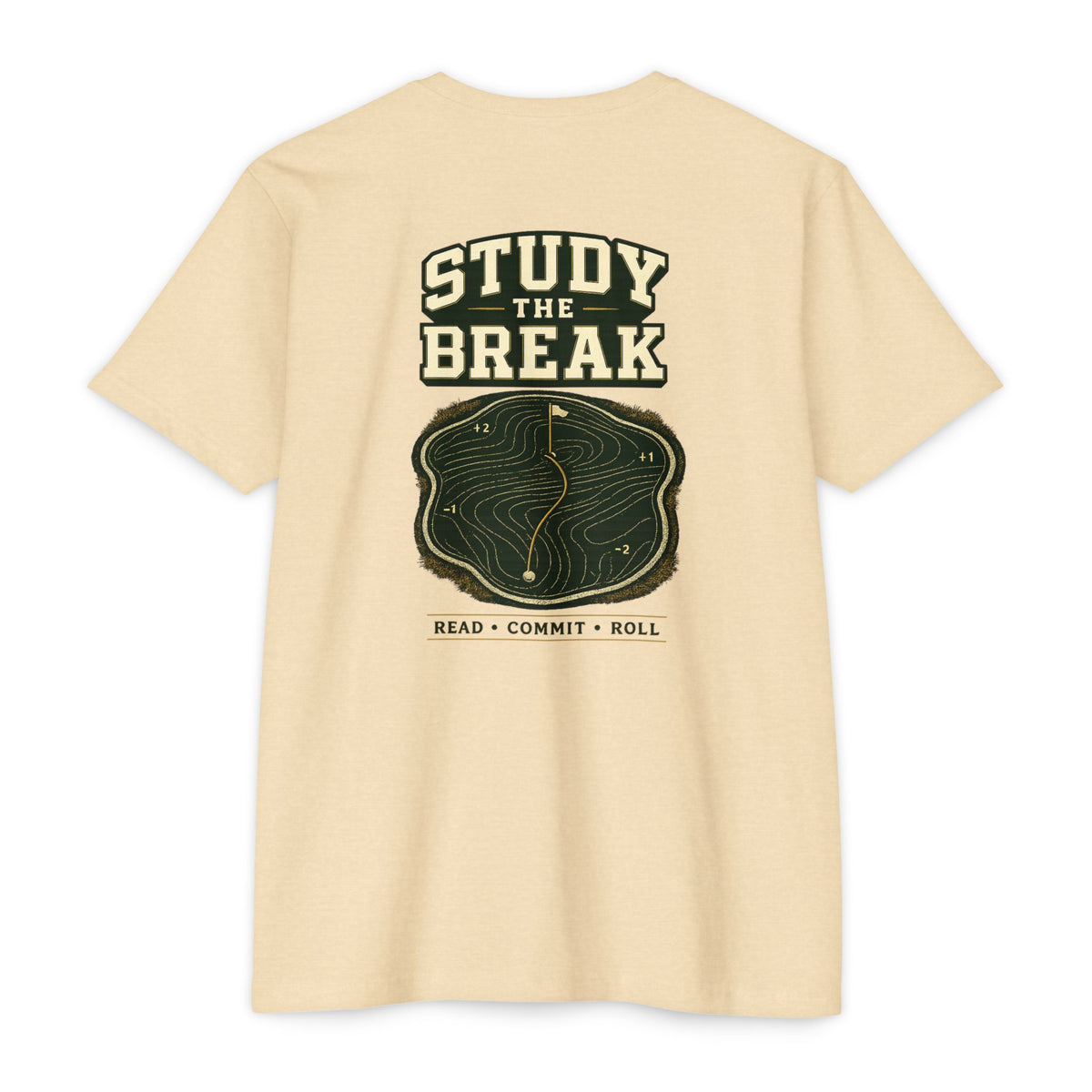 Study the Break Golf T‑Shirt