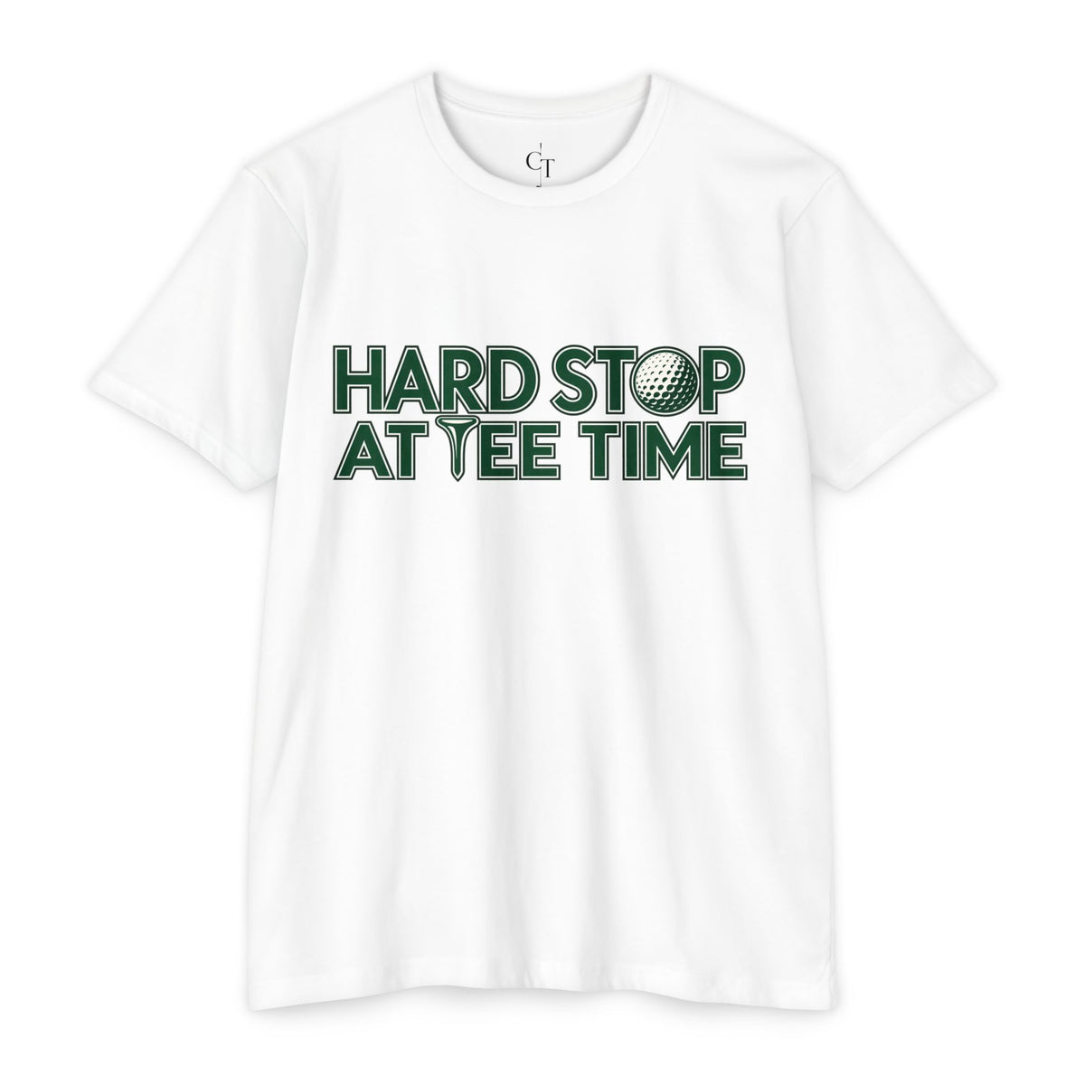 Hard Stop at Tee Time Golf Tee