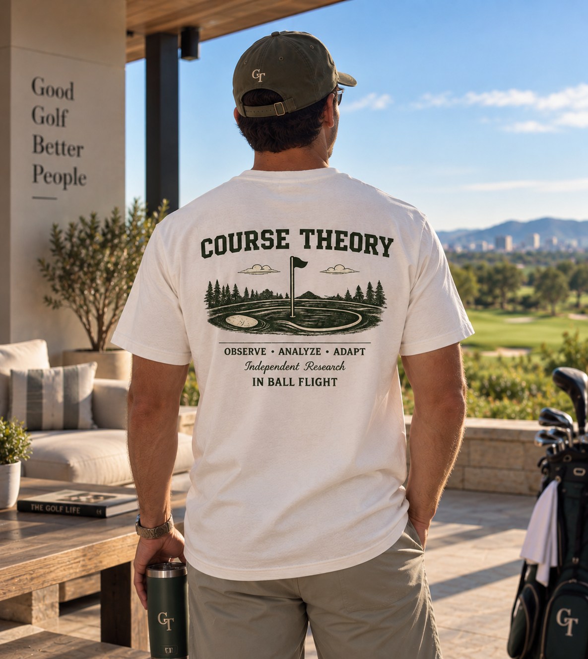 Course Theory Ball Flight Tee