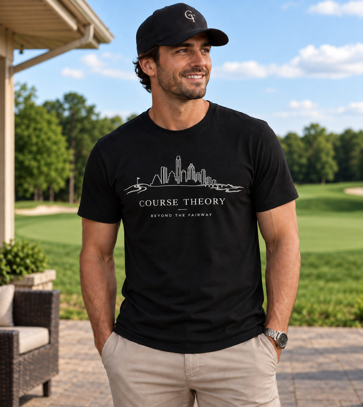 Course Theory Austin Skyline Golf Tee