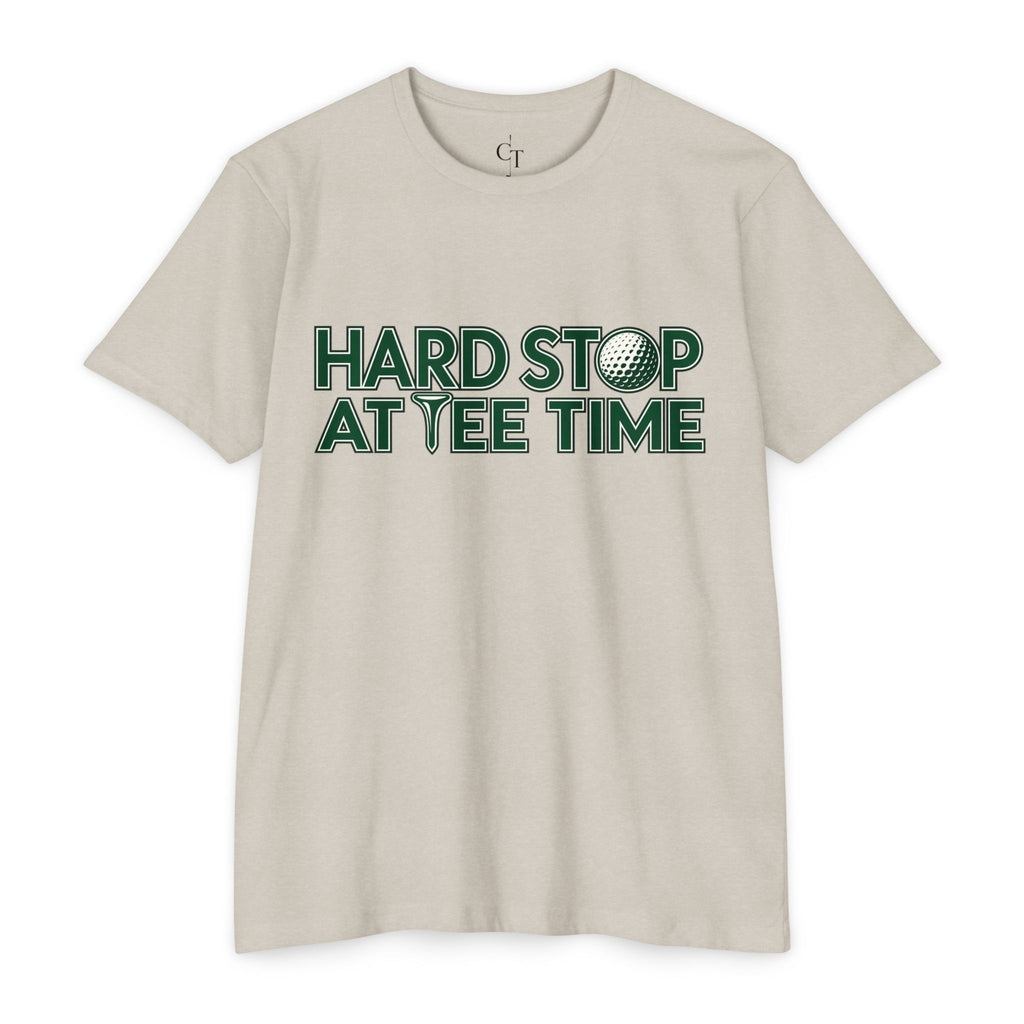 Hard Stop at Tee Time Golf Tee