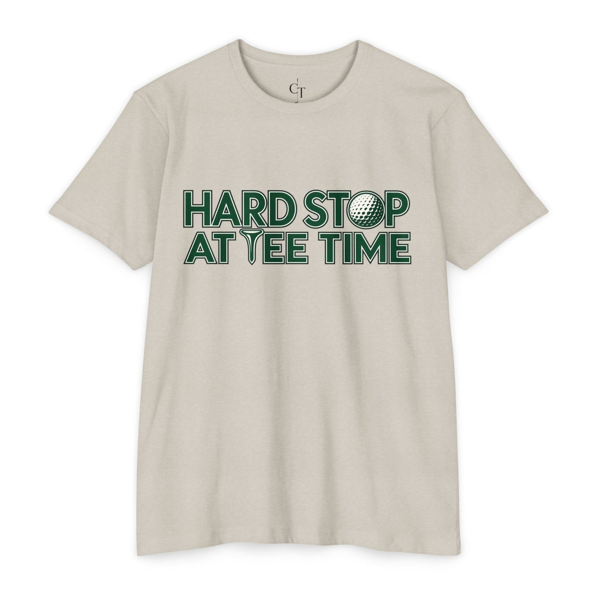 Hard Stop at Tee Time Golf Tee