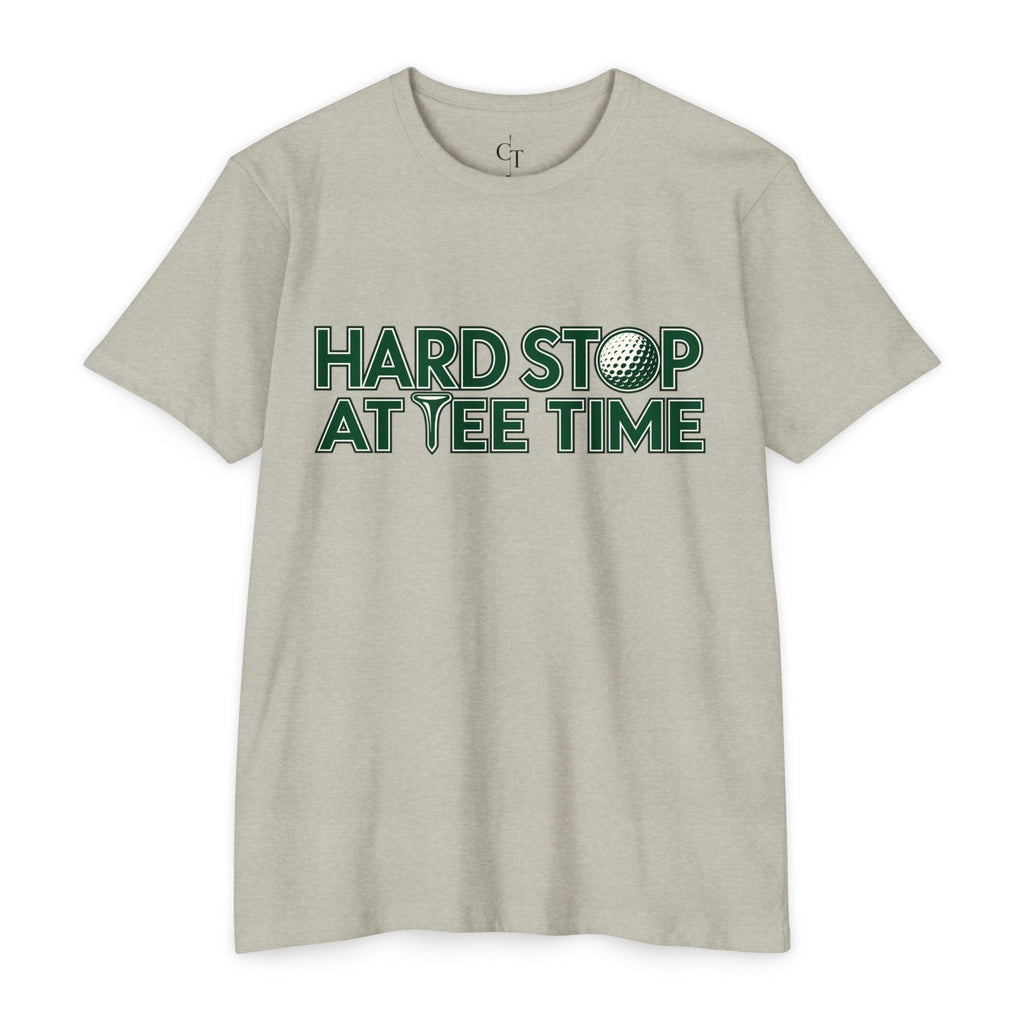 Hard Stop at Tee Time Golf Tee