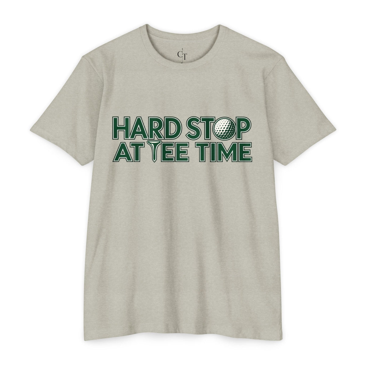 Hard Stop at Tee Time Golf Tee